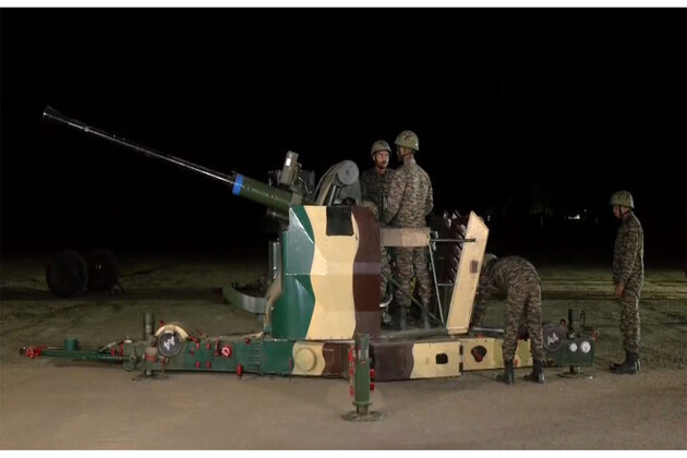 Gujarat: Indian Army's Air Defence regiment showcases L70 guns to mark first anniversary of Operation Sindoor