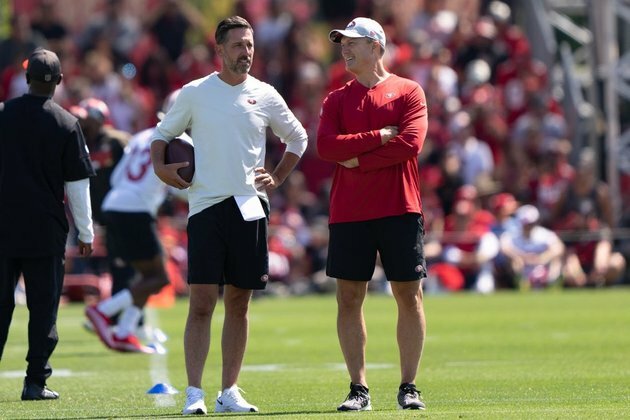 49ers sign GM John Lynch, head coach Kyle Shanahan to extensions