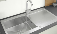 The popular Tuscan sink collection is updated with five new ranges and the introduction of taps into the portfolio