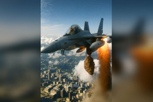 Trump shares AI video of himself bombing 'No Kings' protesters with feces