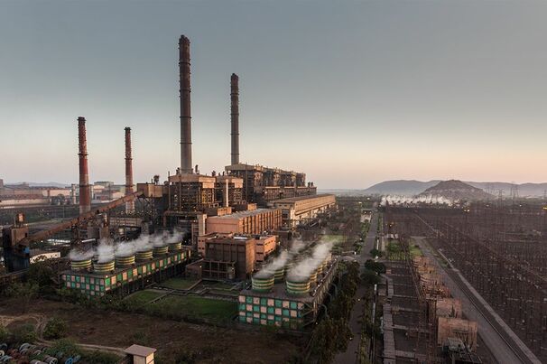 The Vijaynagar steel plant. Credit: JSW Steel