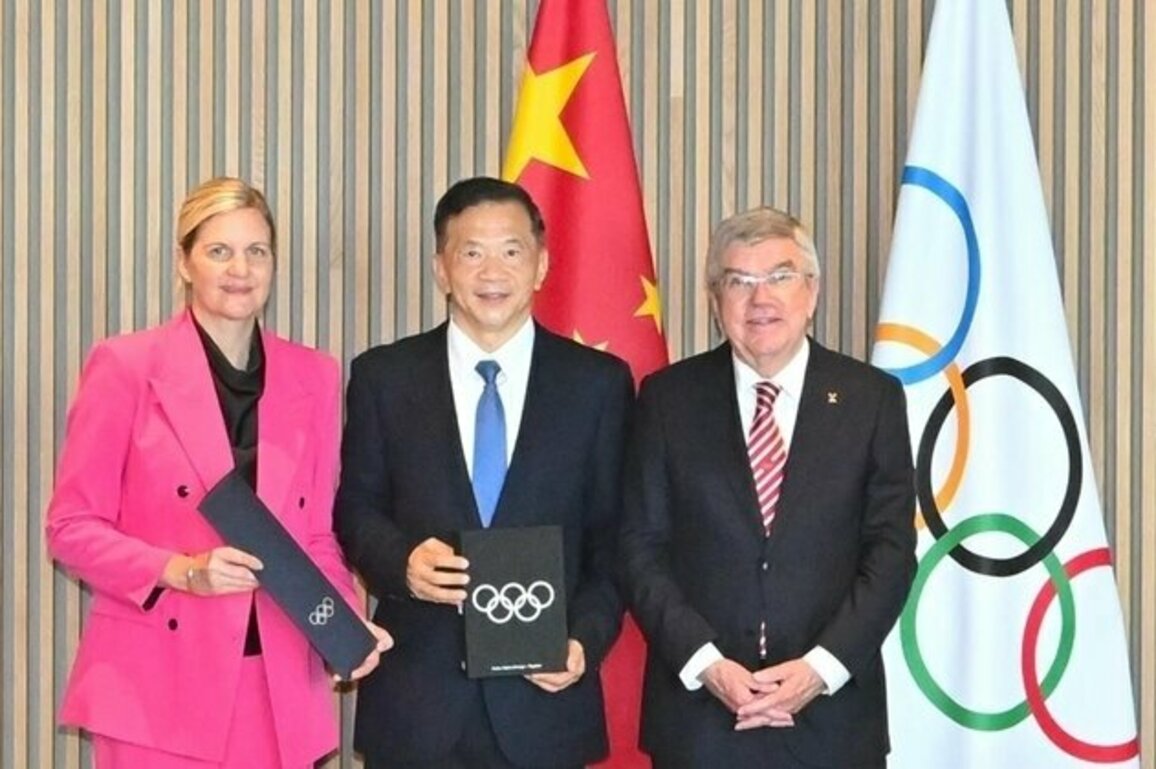 CMG president meets with IOC's Bach, Coventry