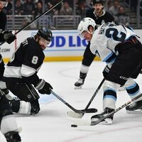 Drew Doughty, Kings overcome Utah's first hat trick