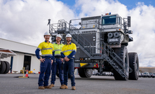  The FFI team working on the t264 in Australia