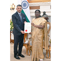Vikram Doraiswami receives credentials as new envoy to China from President Murmu