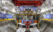 The world’s largest-diameter shaft boring machine, “CREC Qiming”, has rolled off the production line in Zhengzhou, China
