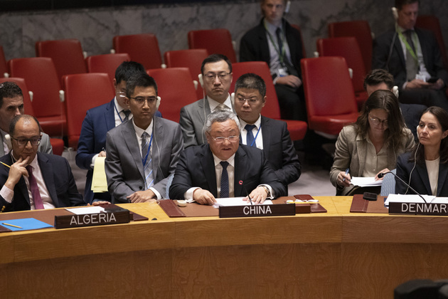 UN-SECURITY COUNCIL-EMERGENCY MEETING-CHINESE ENVOY-IAEA