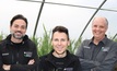  CCDM’s Barley Disease Cohort Project team is led by Dr Lorenzo Covarelli (left), with input from fungicide resistance expert Dr Fran Lopez-Ruiz and CCDM Co-Director, Professor Mark Gibberd. Photo: CCDM