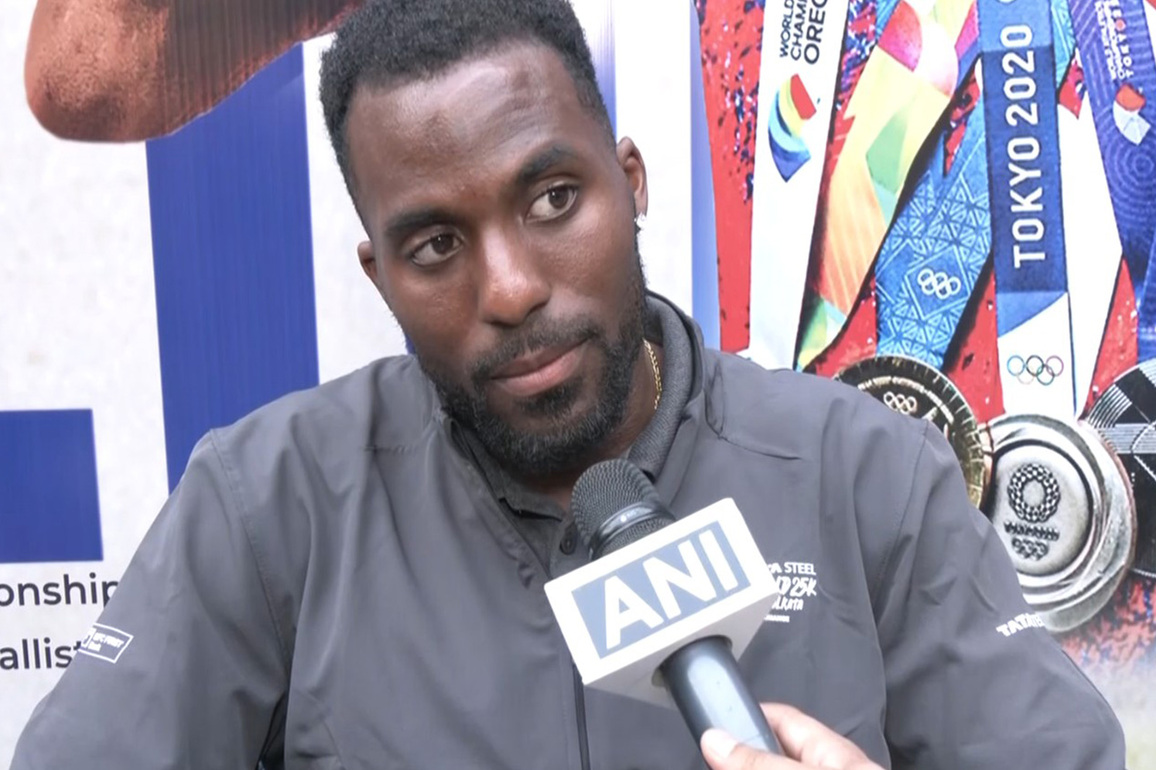 Two-time Olympic Medalist Kenny Bednarek encourages Indian athletes to tap into their potential