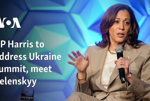 VP Harris to address Ukraine summit, meet Zelenskyy