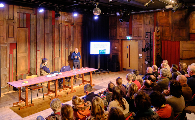 The Magic of Trees for Livestock session at ORFC (Photo by Hugh Warwick)