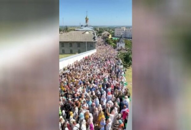 Hundreds of Christian pilgrims defy procession ban