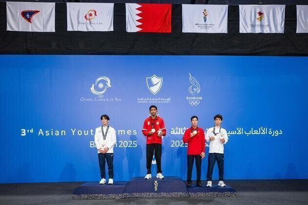 UAE's Obaid Alketbi strikes gold at Asian Youth Games in Bahrain