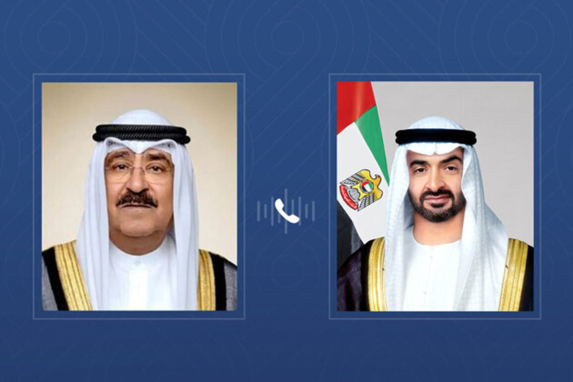 UAE President and Emir of Kuwait exchange Eid Al Adha greetings during phone call