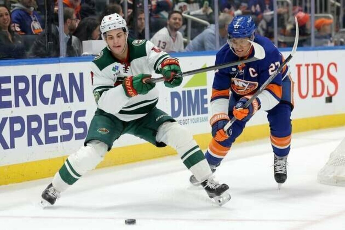 Kirill Kaprizov's 2-point game guides Wild past Islanders
