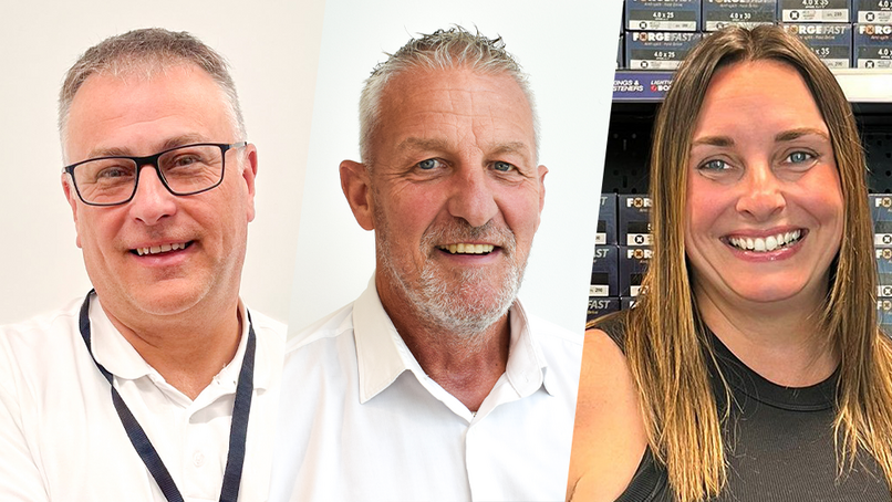Paul Swift, Paul Simpson and Rebecca Fortescue-Halliwell.