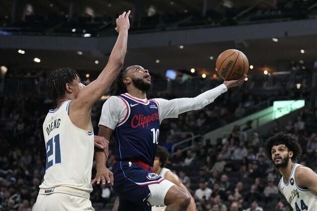 Benedict Mathurin pushes Clippers past Bucks