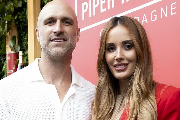 Bec Judd gushes over shirtless husband Chris and his washboard abs- &#39;Are you OK&quest;&#39;
