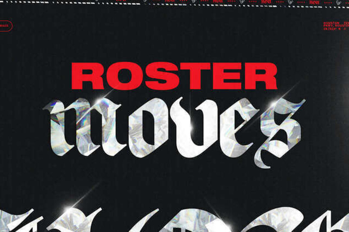 Houston Texans Transactions (1-12-2026)
