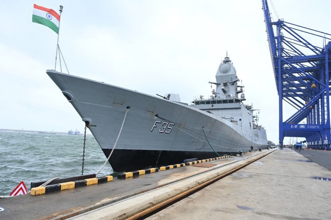 INS Vikrant, INS Udaygiri participate in Sri Lanka Navy's International Fleet Review 2025