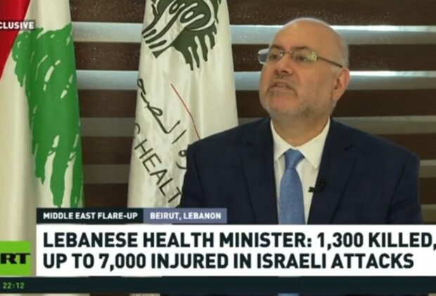 Israel&#039;s goal is to &#039;spread terror Lebanese health minister to RT