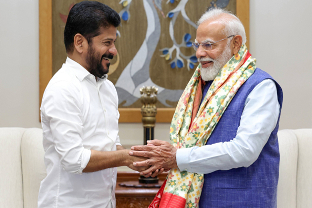 Telangana CM Revath Reddy meets PM Modi in Delhi