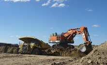 Equipment at the Curragh openpit coal mine