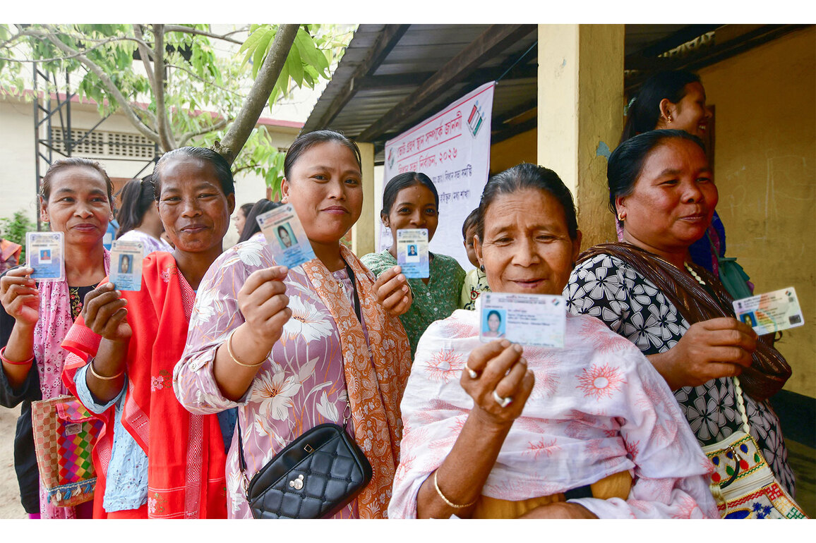 Nagaland surges past 59% voter turnout by 1 PM in Assembly bypoll, Tripura crosses 50% mark