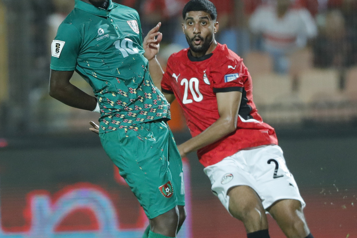 (SP)EGYPT-CAIRO-FOOTBALL-FIFA WORLD CUP-CAF QUALIFIERS-EGYPT VS GUINEA-BISSAU