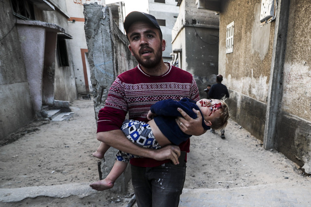 MIDEAST-GAZA-JABALIA-AIRSTRIKE