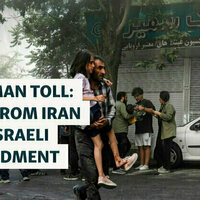 Shocked By Israeli Air Strikes, Many Tehran Residents Remain At Home 