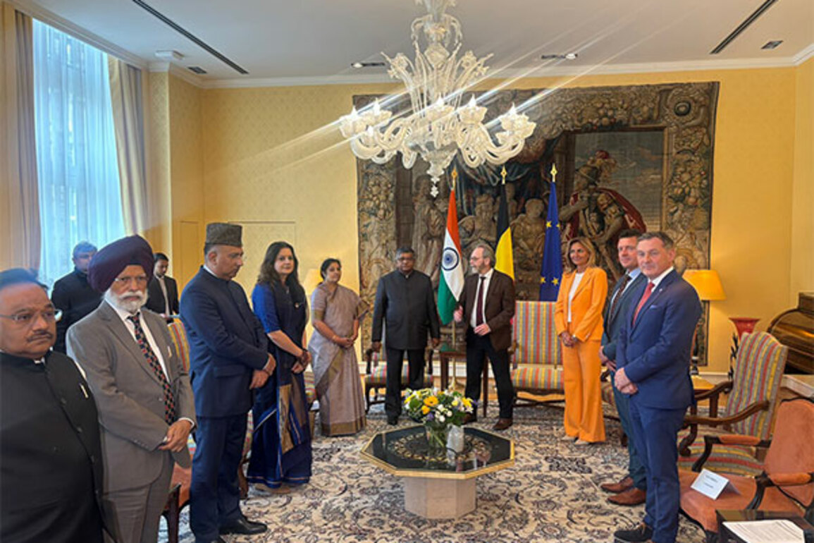 "Shared concern about rising global terror": Ravi Shankar Prasad in Belgium