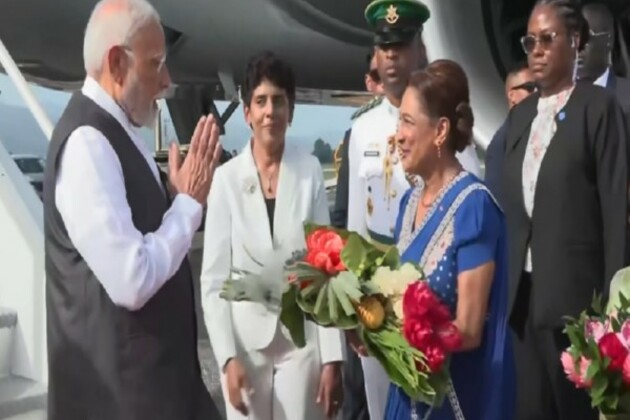PM Modi receives Guard of Honour in Trinidad and Tobago, welcomed by Caribbean nation's PM, 38 Ministers and 4 MPs