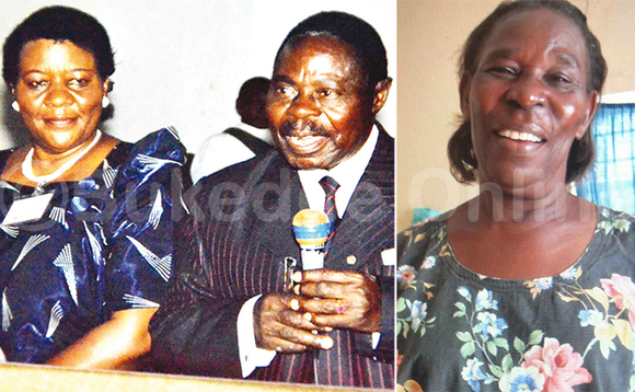Nnamwandu wa Ssebaana Christine Kizito ng’ali ne bba, John Ssebaana Kizito kati bonna abagenzi. Ku ddyo ye Eseza Nantongo naye eyafudde Nnamwandu wa Ssebaana Christine Kizito ng’ali ne bba, John Ssebaana Kizito kati bonna abagenzi. Ku ddyo ye Eseza Nantongo naye eyafudde
