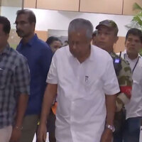 Outgoing Keralam CM Pinarayi Vijayan arrives in Delhi for CPI(M) Polit Bureau meeting