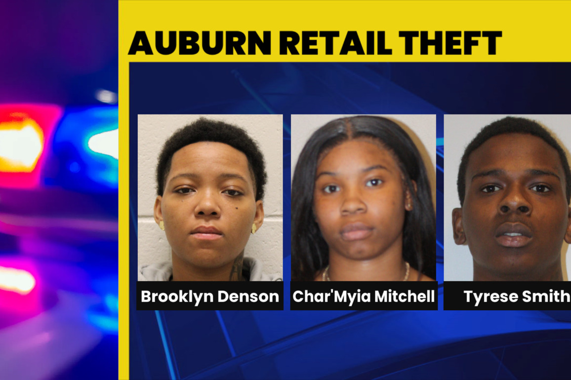 Five Montgomery teens arrested on multiple charges, including theft - WAKA 8