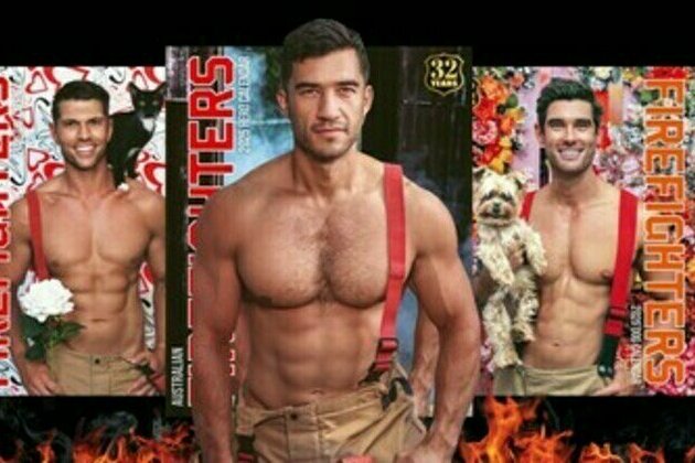 Australian Firefighters Calendar 2025 unveils adorable animals and Australia's hottest Firefighters