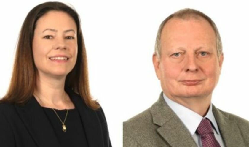 Professor Heidi Fuller and Jon Sargeant (c) SaTH 