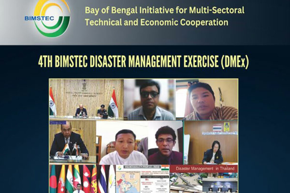 India hosts 4th BIMSTEC Disaster Management Exercise for cyclones, floods