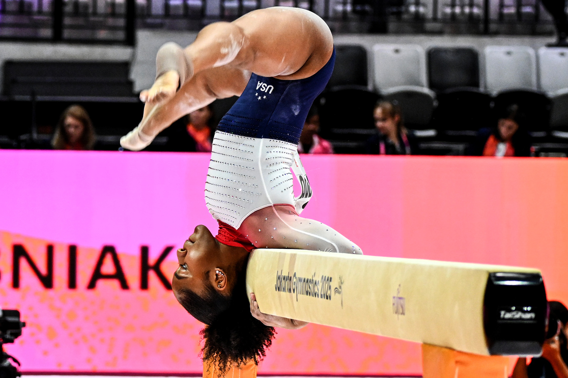 (SP)INDONESIA-JAKARTA-ARTISTIC GYMNASTICS WORLD CHAMPIONSHIPS-WOMEN'S QUALIFICATION-DAY 2