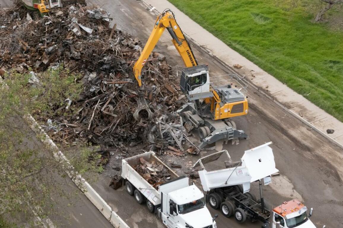 Fire debris cleanup in L.A. County almost halfway done, authorities say