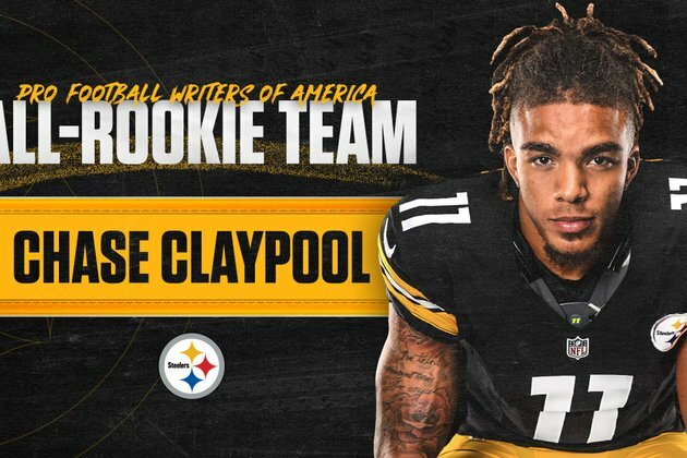 Claypool named to PFWA All-Rookie Team