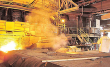 Alto-forno da usina de Ipatinga da Usiminas