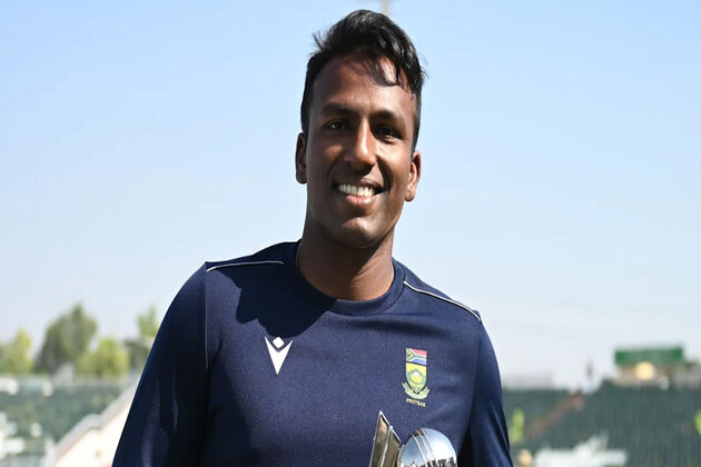 South Africa spinner Senuran Muthusamy claims ICC Men's Player of the Month for October
