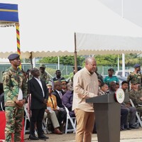 GHANA-ACCRA-MILITARY-JAMAICA-AID
