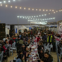 MIDEAST-GAZA-NETZARIM-RAMADAN-IFTAR