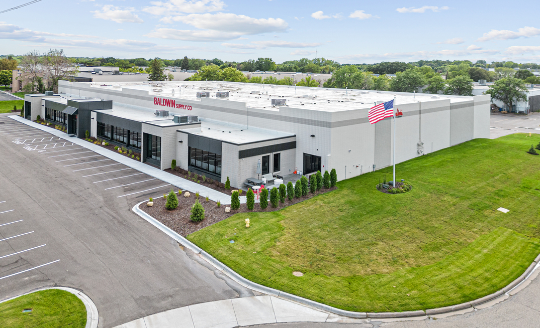 Baldwin Supply's headquarters in Plymouth, Minnesota, US