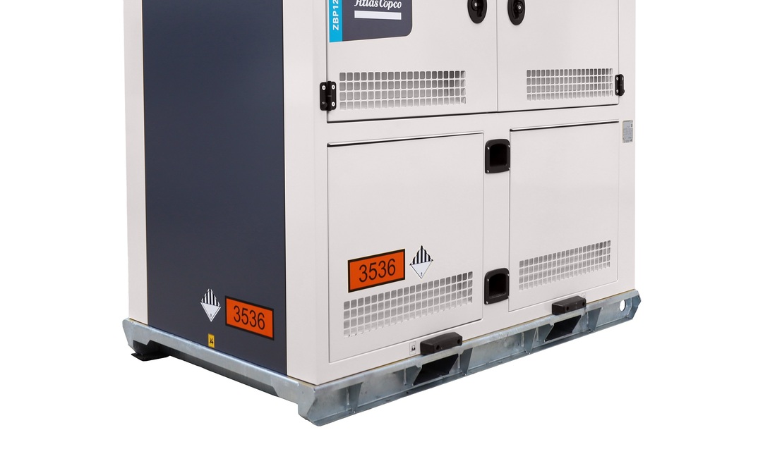 Atlas Copco’s ZBP 120-120 Energy Storage System has a unique 400A of passthrough capability, which means that users can access even higher power levels. Credit: Atlas Copco