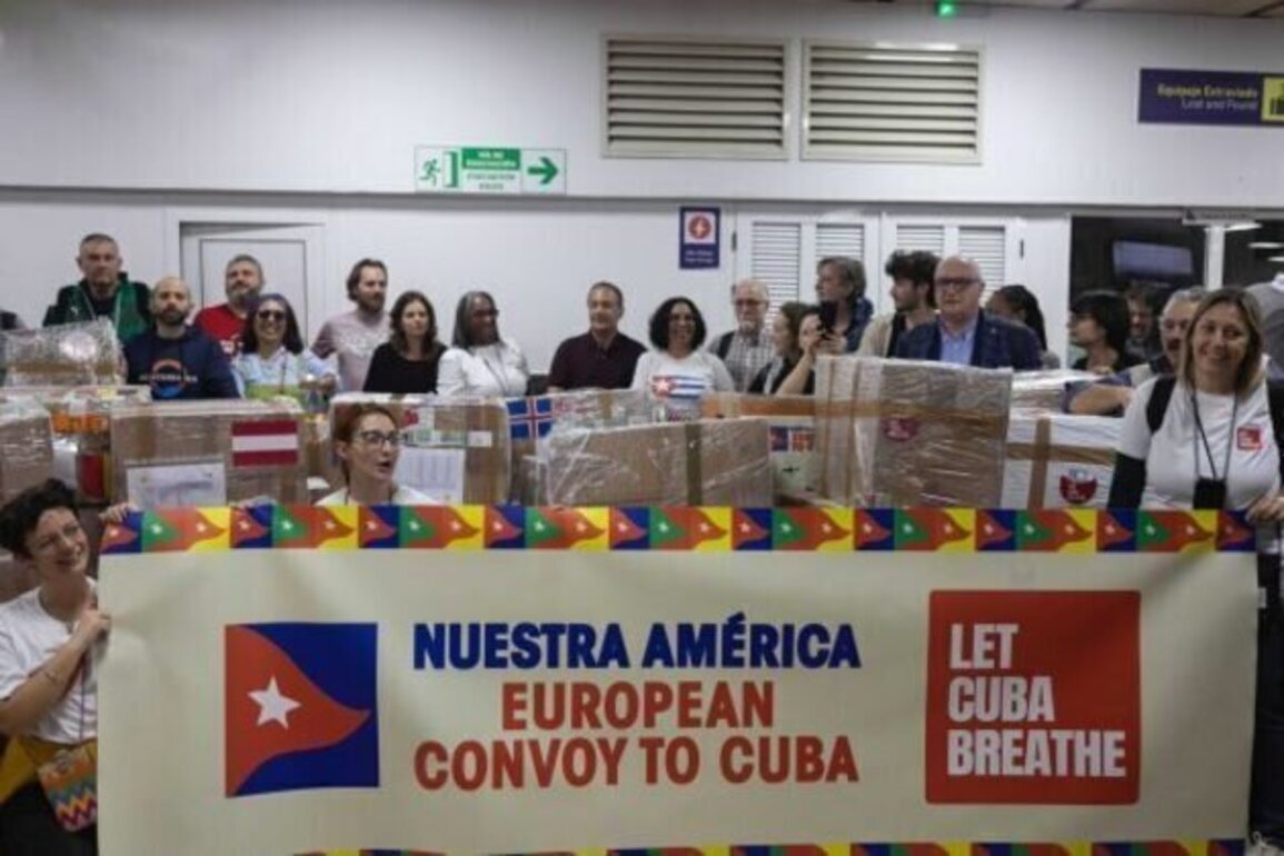 The European Convoy to Cuba has arrived in Havana