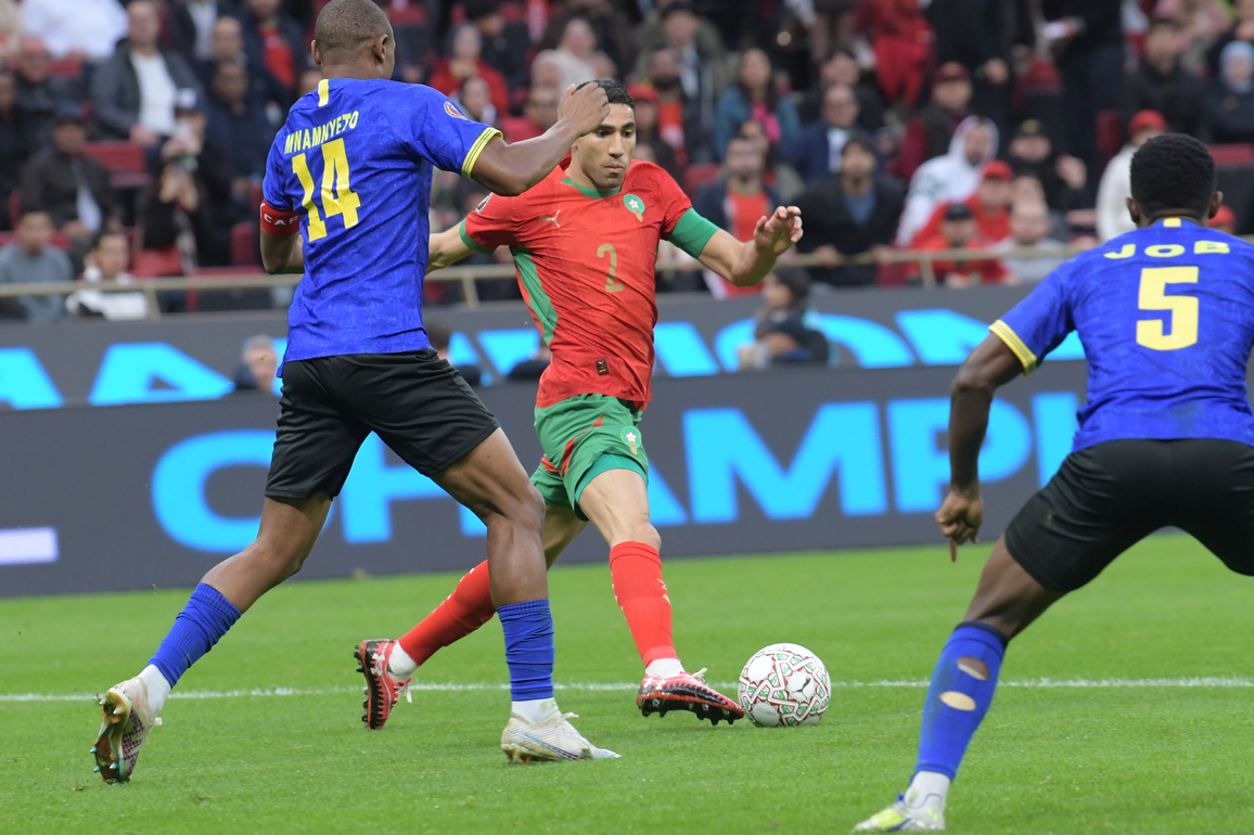 (SP)MOROCCO-RABAT-FOOTBALL-AFRICA CUP OF NATIONS-MOROCCO VS TANZANIA